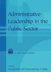 Administrative Leadership in the Public Sector cover
