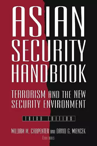 Asian Security Handbook cover