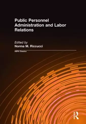 Public Personnel Administration and Labor Relations cover