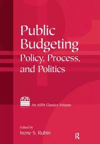 Public Budgeting cover