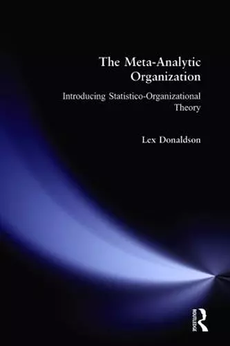 The Meta-Analytic Organization cover