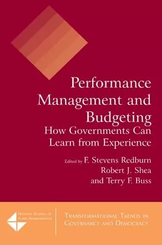 Performance Management and Budgeting cover