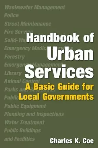 Handbook of Urban Services cover