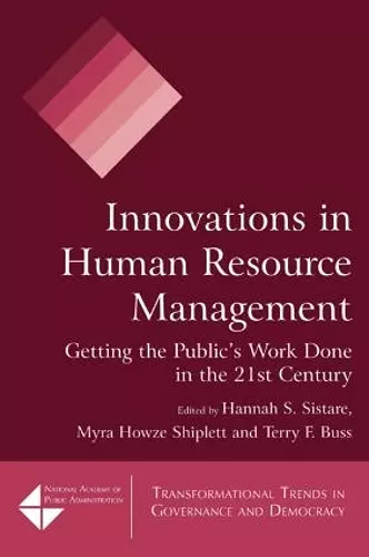 Innovations in Human Resource Management cover