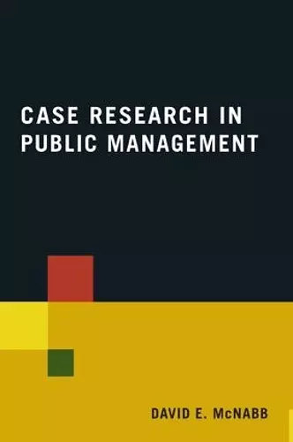 Case Research in Public Management cover