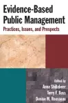 Evidence-Based Public Management cover