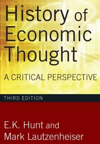 History of Economic Thought cover