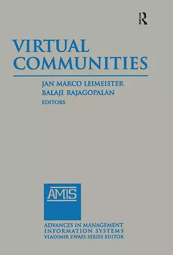 Virtual Communities: 2014 cover