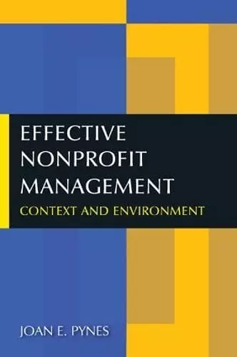 Effective Nonprofit Management cover