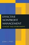 Effective Nonprofit Management cover