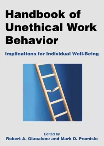 Handbook of Unethical Work Behavior: cover