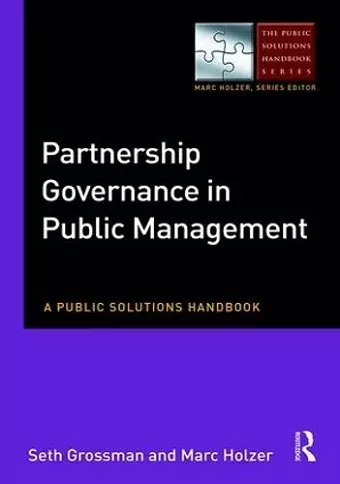 Partnership Governance in Public Management cover