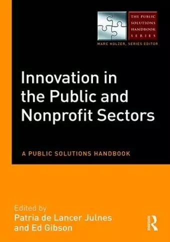 Innovation in the Public and Nonprofit Sectors cover