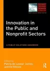 Innovation in the Public and Nonprofit Sectors cover