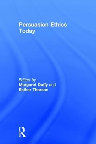 Persuasion Ethics Today cover