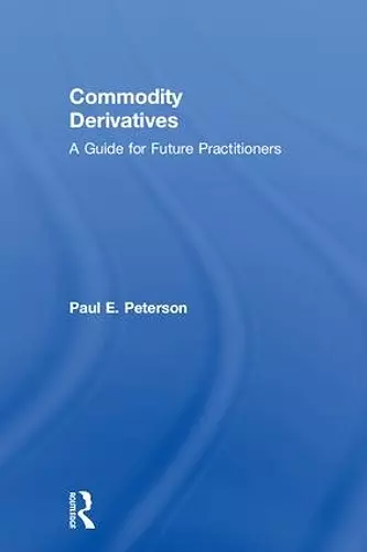 Commodity Derivatives cover