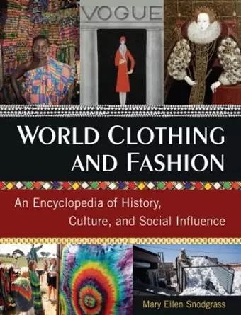 World Clothing and Fashion cover