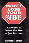 Don't Lose Your Patients cover