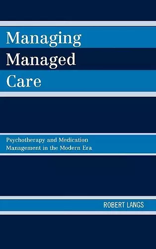 Managing Managed Care cover