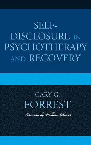 Self-Disclosure in Psychotherapy and Recovery cover