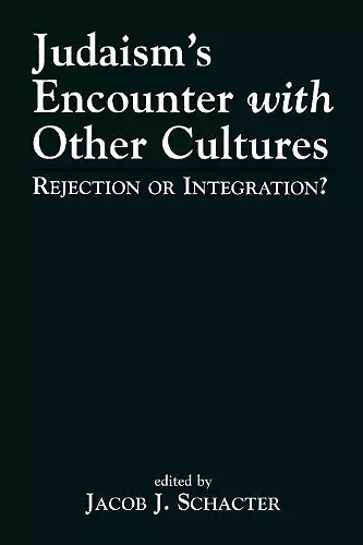 Judaism's Encounter with Other Cultures cover