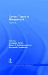 Current Topics in Management cover