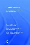 Cultural Analysis cover