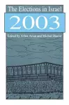 The Elections in Israel 2003 cover