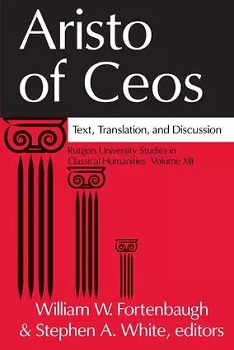 Aristo of Ceos cover