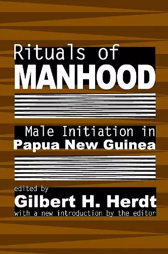 Rituals of Manhood cover