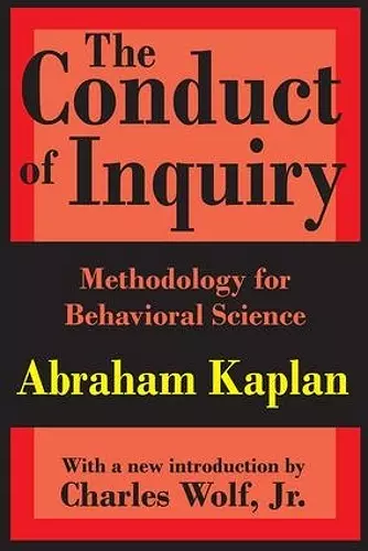 The Conduct of Inquiry cover