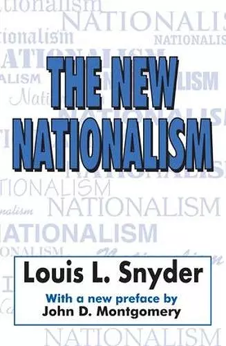 The New Nationalism cover