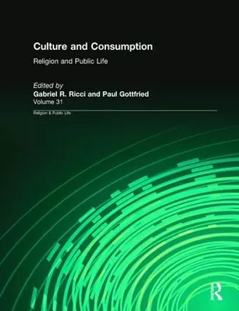 Culture and Consumption cover