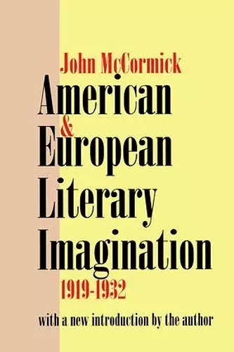 American and European Literary Imagination cover