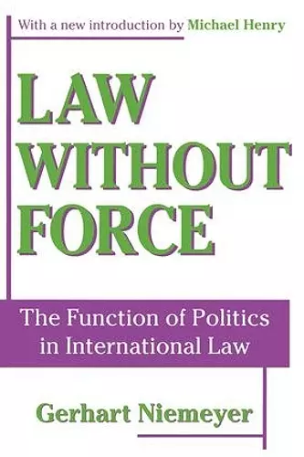 Law without Force cover