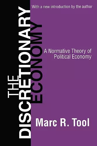 The Discretionary Economy cover