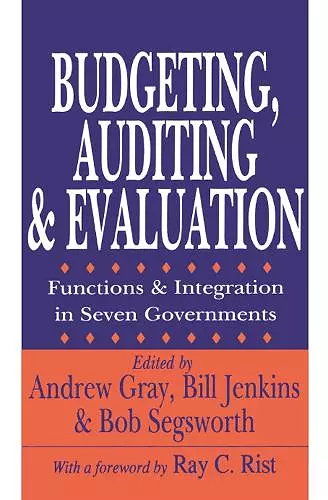 Budgeting, Auditing, and Evaluation cover