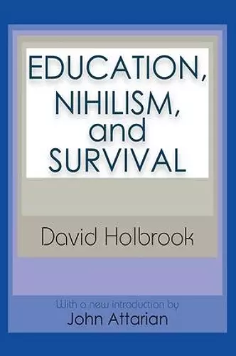 Education, Nihilism, and Survival cover