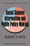 Social Science Information and Public Policy Making cover