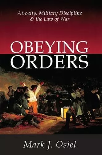 Obeying Orders cover