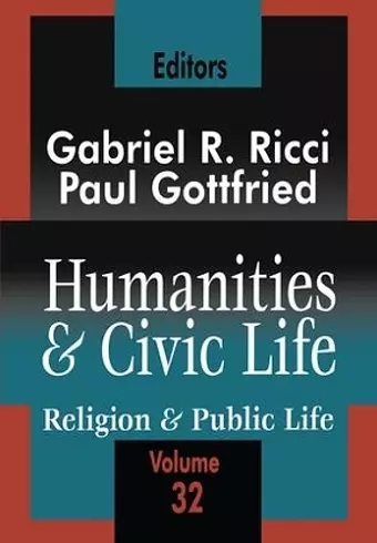 Humanities and Civic Life cover