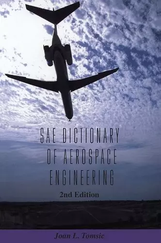 SAE Dictionary of Aerospace Engineering cover