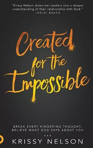 Created for the Impossible cover