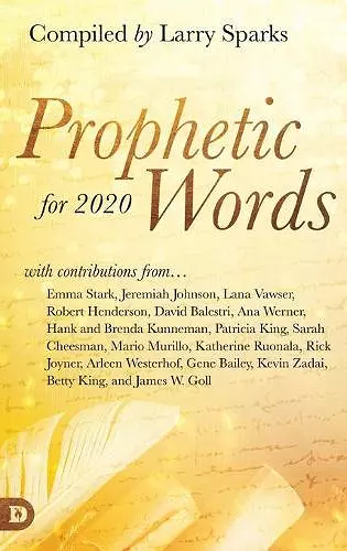 Prophetic Words for 2020 cover