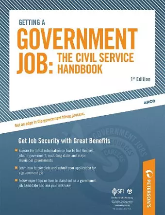 Getting a Government Job:  The Civil Service Handbook cover