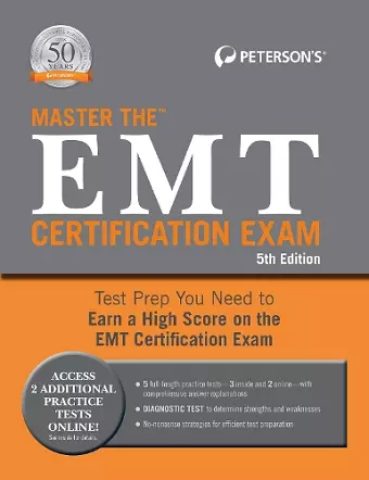 Master the EMT Certification Exam cover