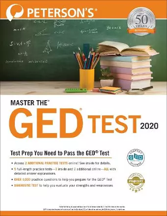 Master the GED Test 2020 cover