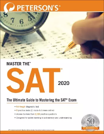 Master the SAT 2020 cover