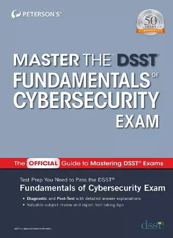 Master the DSST Fundamentals of Cybersecurity Exam cover