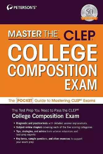 Master the CLEP College Composition cover